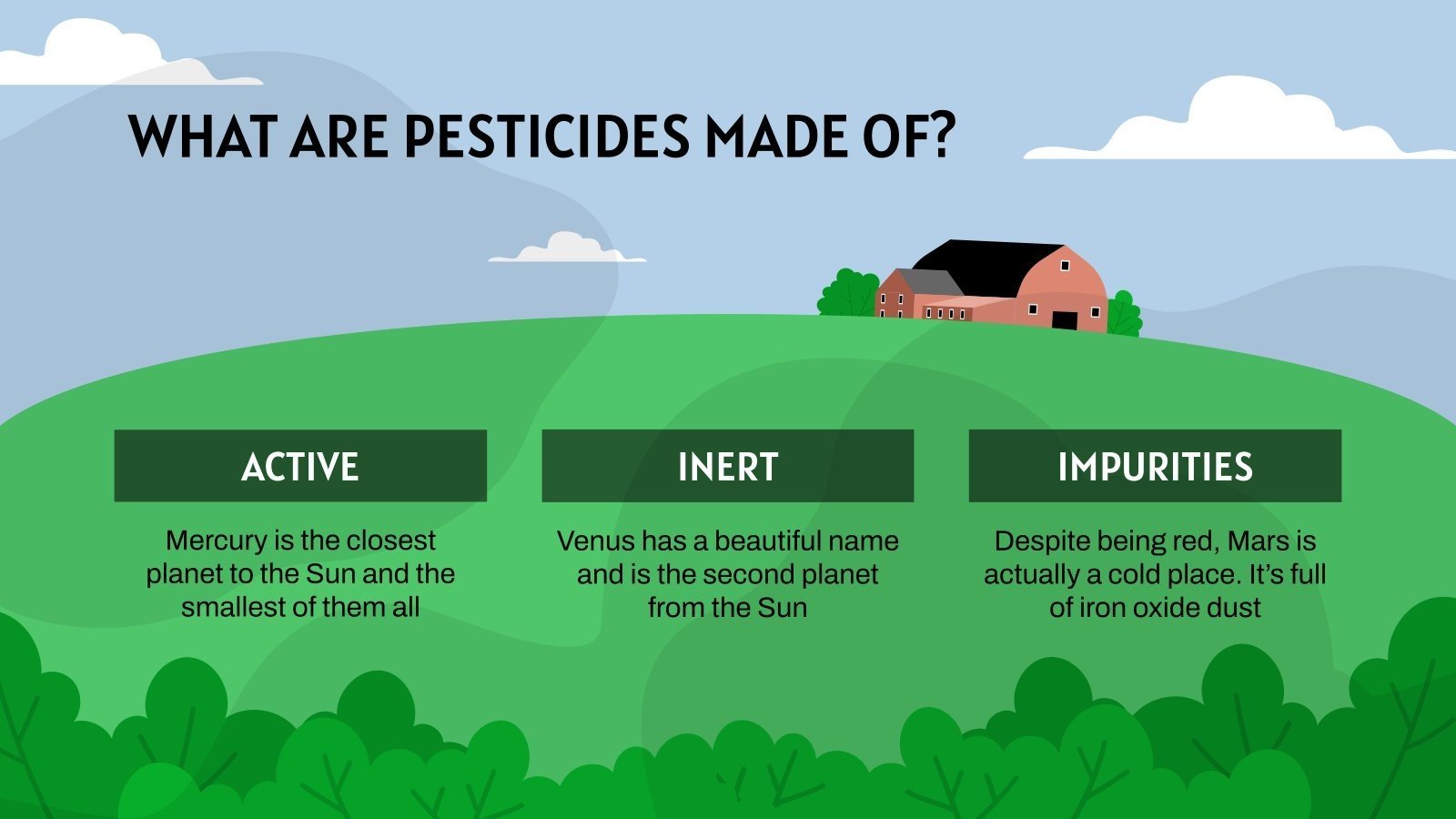 World Day for the Non-Use of Pesticides - What Cart Brands Have Pesticides In Them