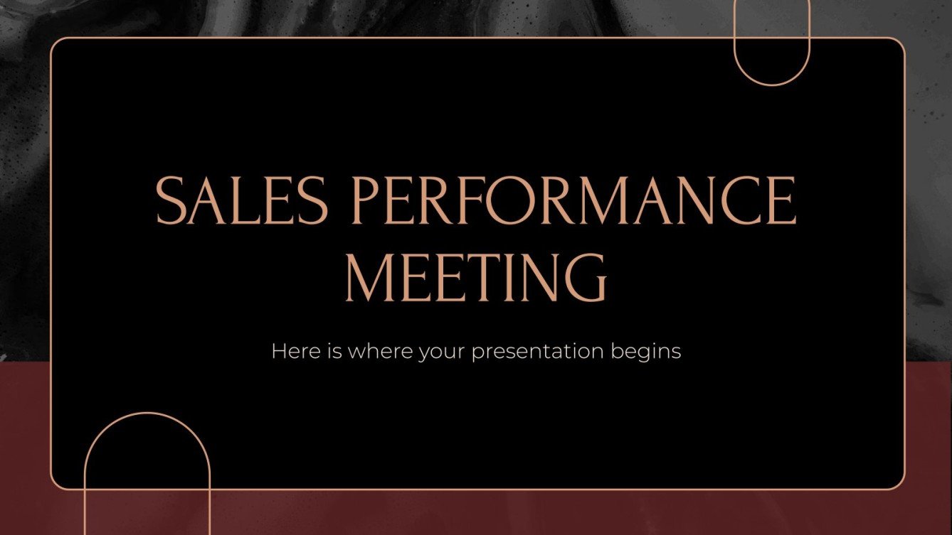 Sales Performance Meeting | Google Slides and PowerPoint