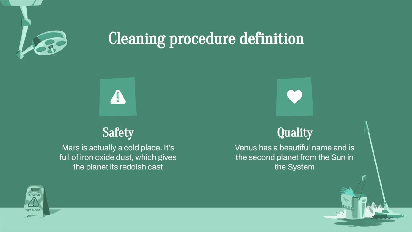 Operating Room Cleaning Procedure Google Slides and PPT