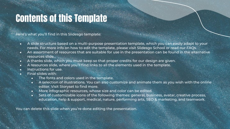 World Water Day presentation template