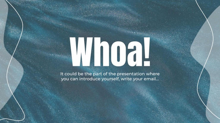 World Water Day presentation template