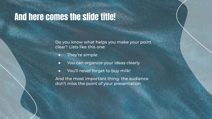 World Water Day presentation template