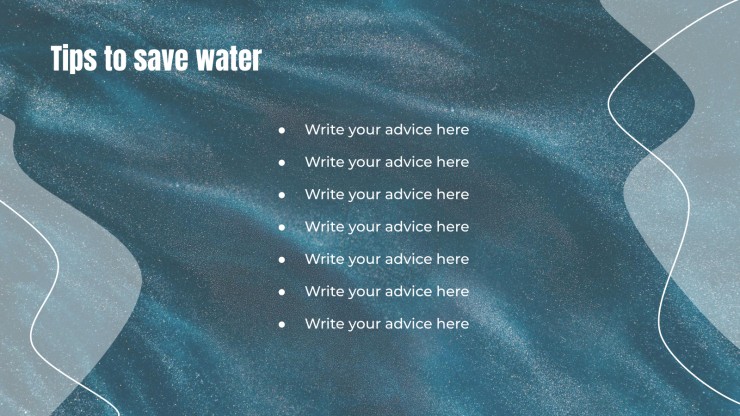 World Water Day presentation template