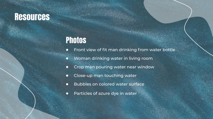 World Water Day presentation template