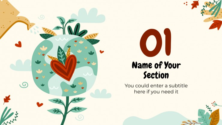 Reforestation Project Proposal presentation template