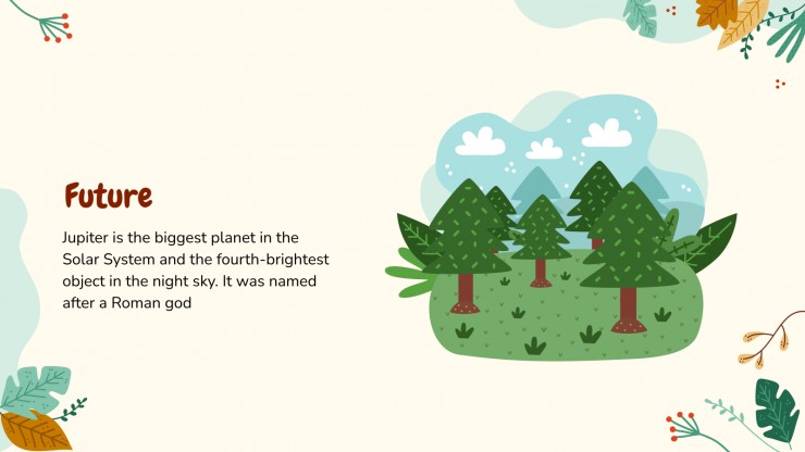 Reforestation Project Proposal presentation template