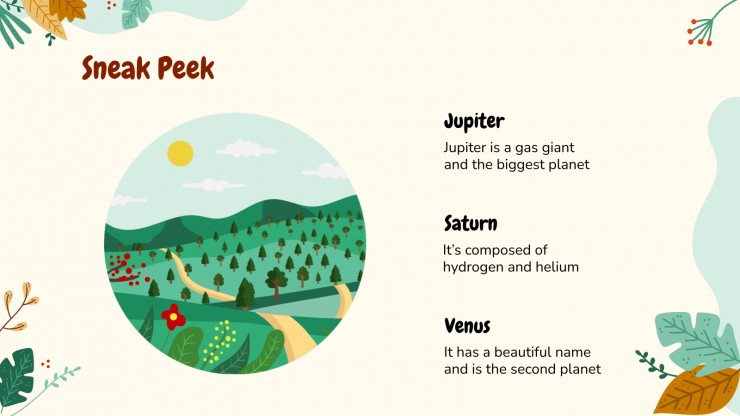 Reforestation Project Proposal presentation template