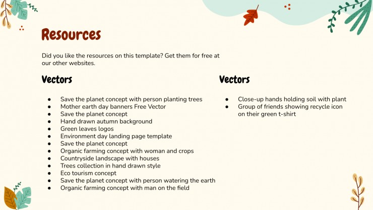 Reforestation Project Proposal presentation template