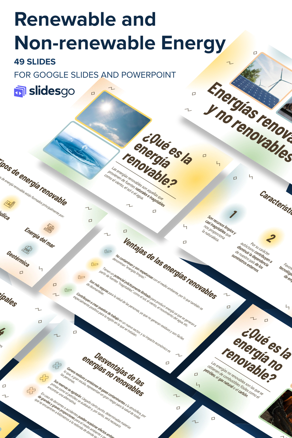 Renewable and Non-renewable Energy | Google Slides & PPT