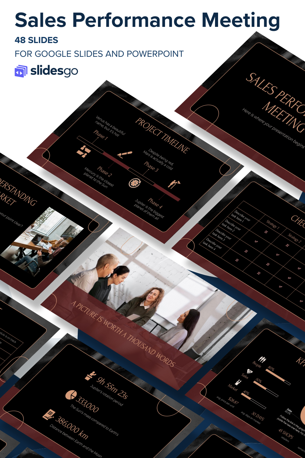 Sales Performance Meeting | Google Slides and PowerPoint