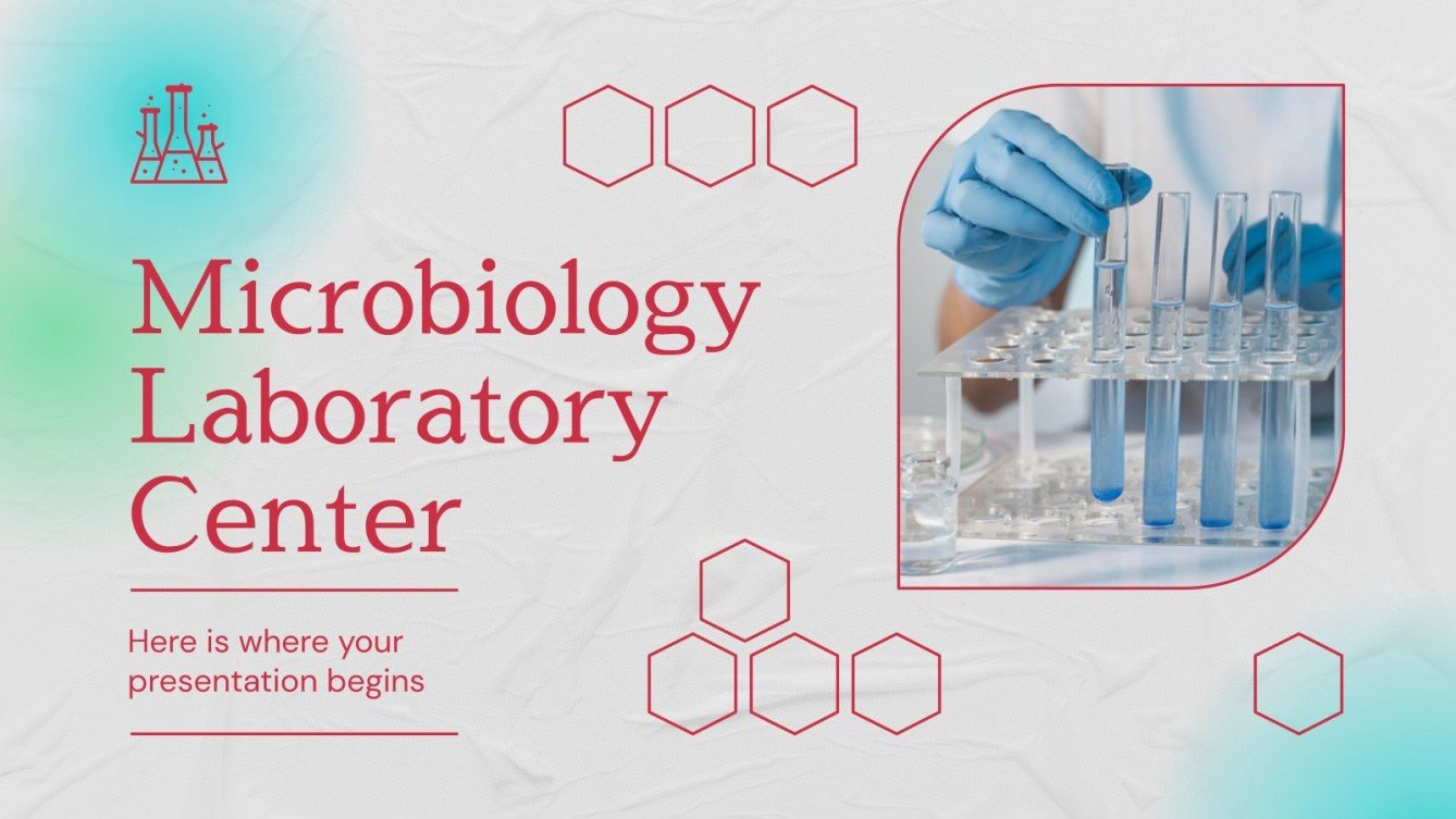 Microbiology Laboratory Center Google Slides & PowerPoint