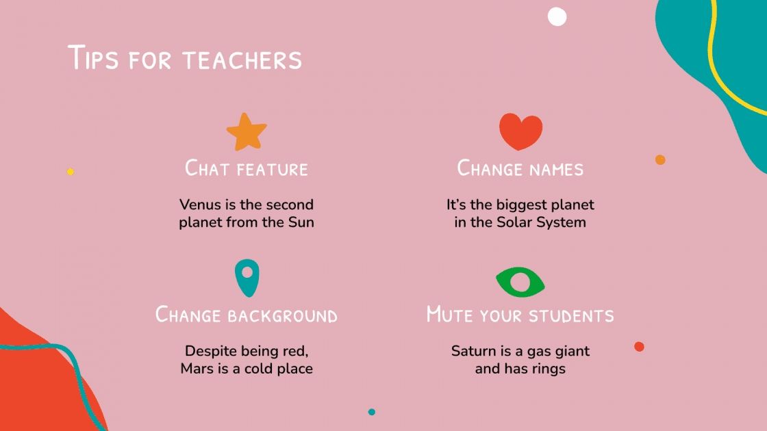 Virtual Classroom Meetings Google Slides and PowerPoint