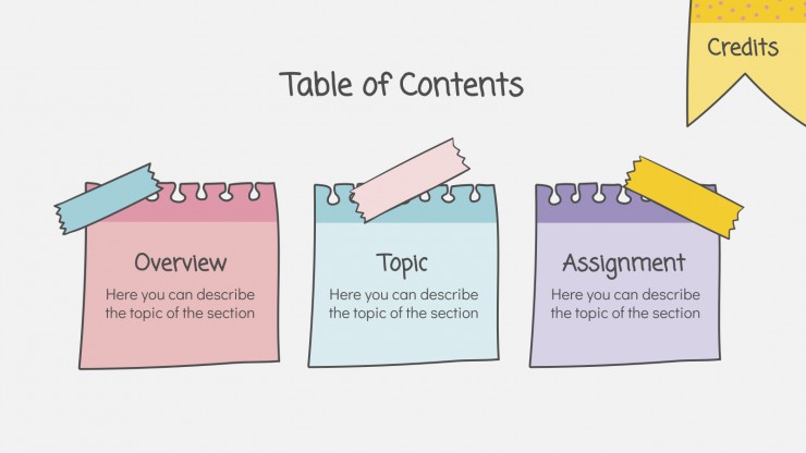 Elementary Digital Choice Boards presentation template