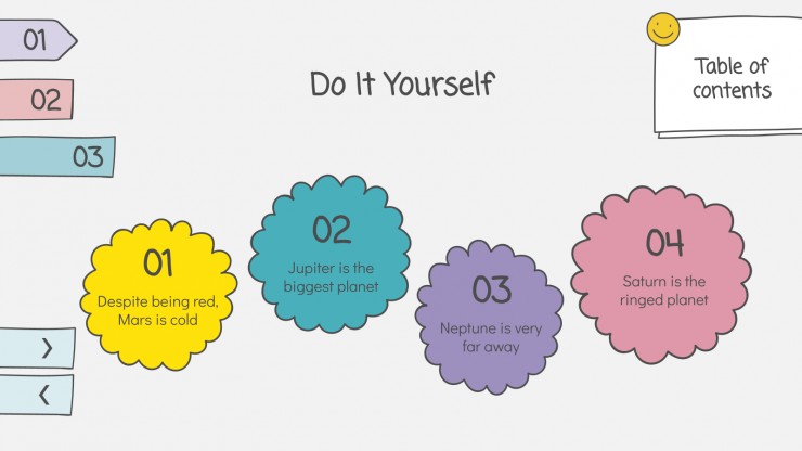 Elementary Digital Choice Boards presentation template