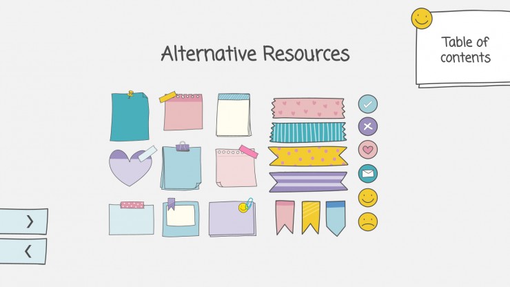 Elementary Digital Choice Boards presentation template