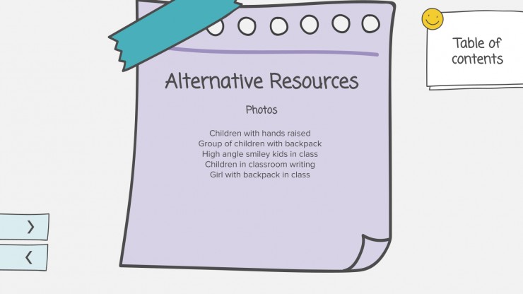 Elementary Digital Choice Boards presentation template