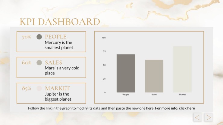 New Year Goals presentation template 