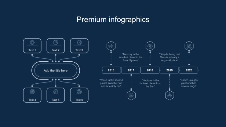 New Year Goals presentation template 