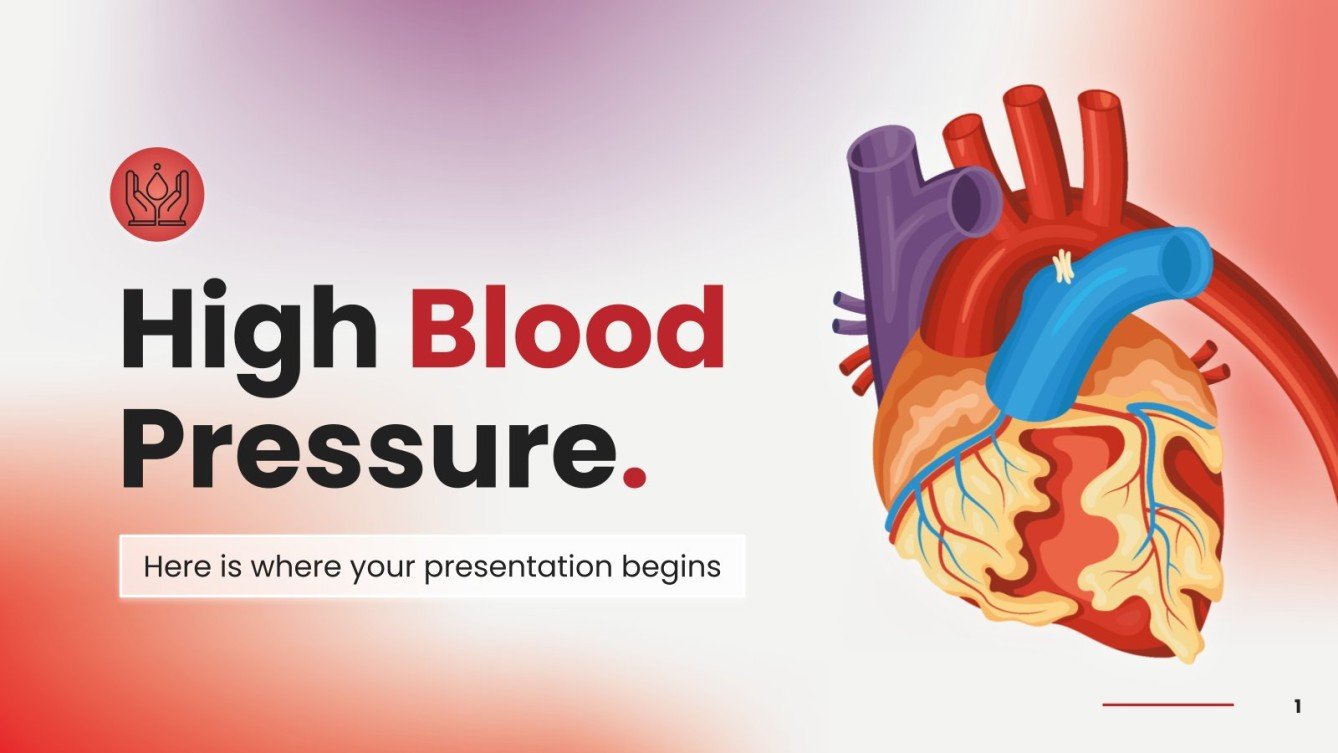 High Blood Pressure Google Slides & PowerPoint
