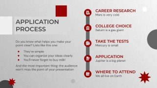 Major Studies Roadmap Theme for College presentation template 