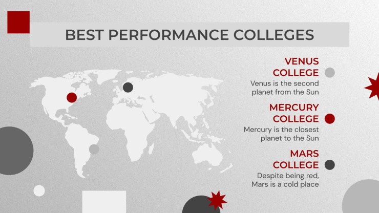 Plantilla de presentación Roadmap para carreras universitarias