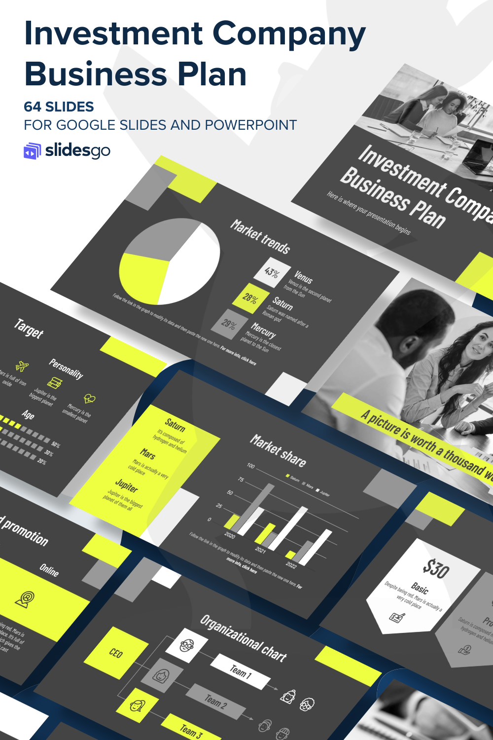 Investment Company Business Plan | Google Slides & PPT