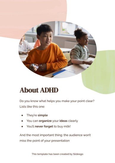 Printable ADHD Supports & Visual Aids for Middle School