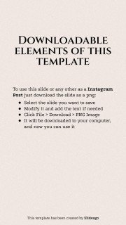 #MeToo Movement Square IG Posts presentation template 