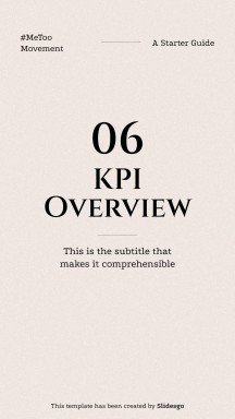 #MeToo Movement Square IG Posts presentation template 