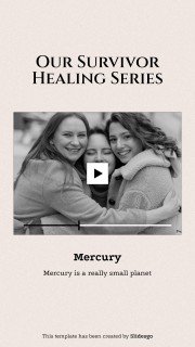 #MeToo Movement Square IG Posts presentation template 