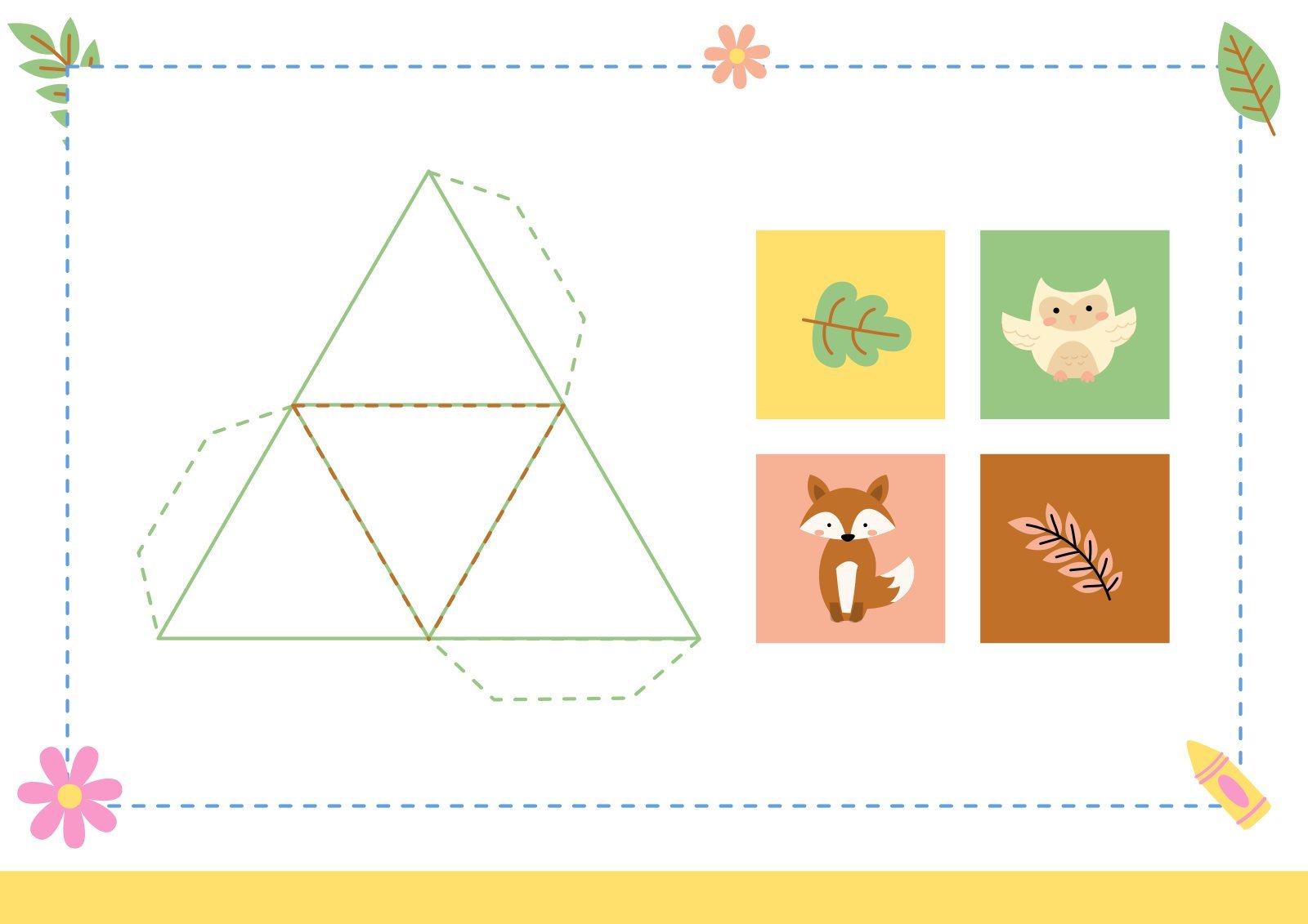 Feuilles de dessin technique : formes géométriques en 3D