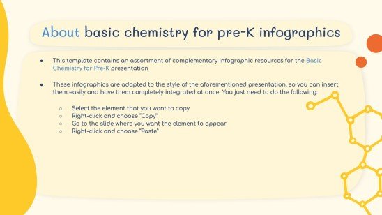 Basic Chemistry for Pre-K Infographics | Google Slides & PPT