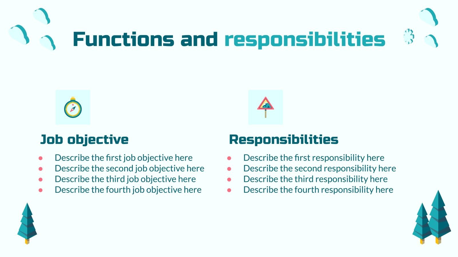 Ski & Snowboard Instructor Job Description Google Slides