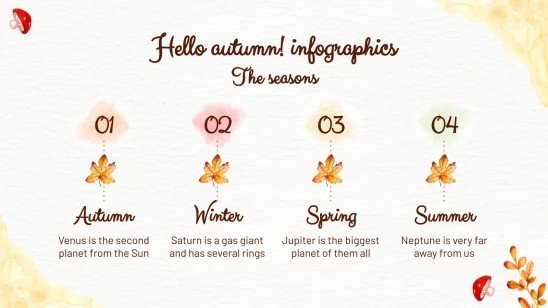 Hello Autumn! Infographics | Google Slides and PowerPoint