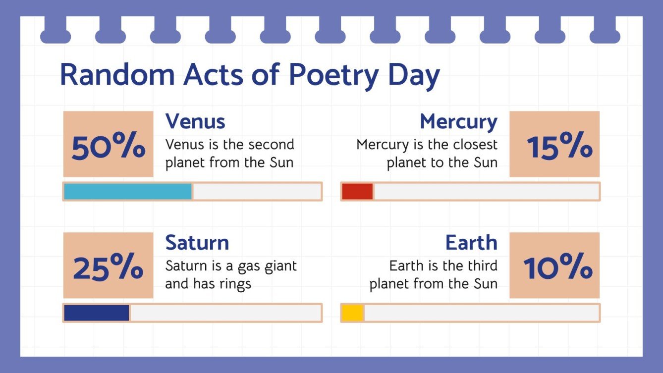 Infographics Celebrate Random Acts of Poetry Day
