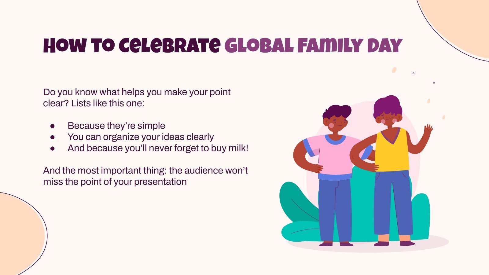 PreK Home Activities to Celebrate Family Day