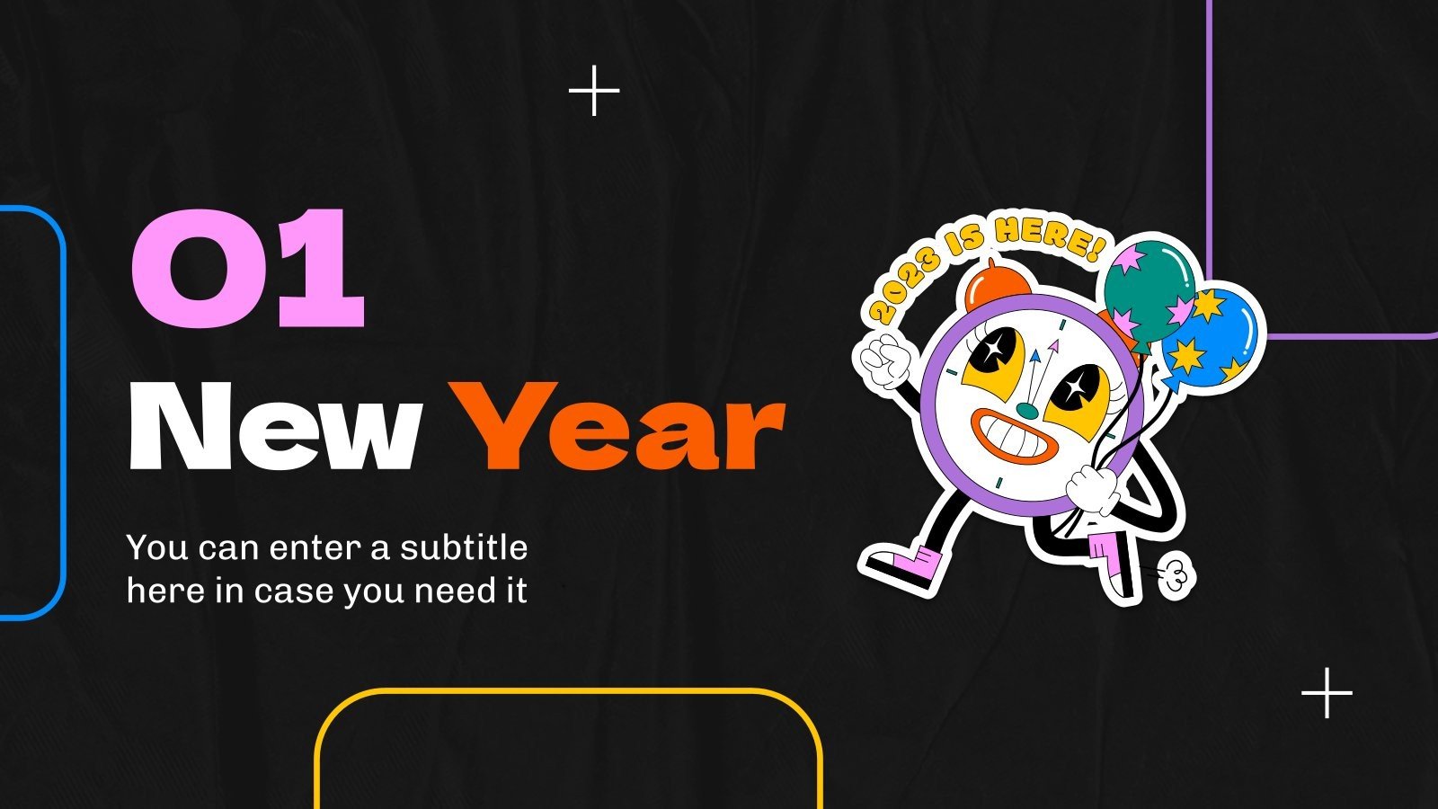 New Year Activities For Middle School Google Slides PPT