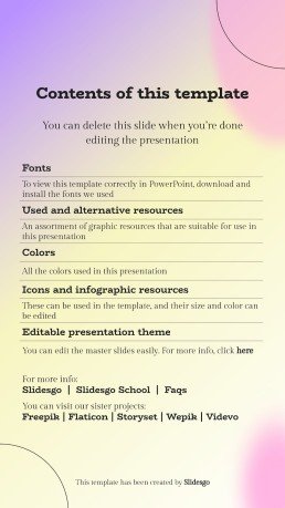 Let's Achieve Inner Peace! presentation template 