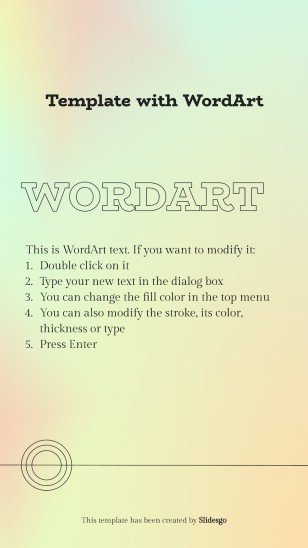 Let's Achieve Inner Peace! presentation template 