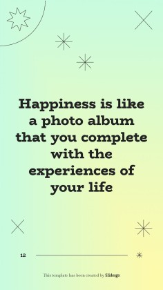 Let's Achieve Inner Peace! presentation template 