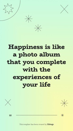 Let's Achieve Inner Peace! presentation template 