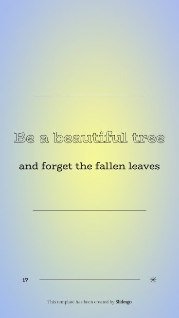 Let's Achieve Inner Peace! presentation template 