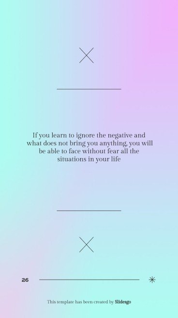 Let's Achieve Inner Peace! presentation template 