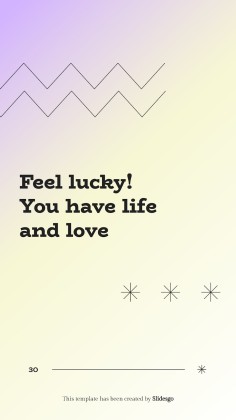 Let's Achieve Inner Peace! presentation template 