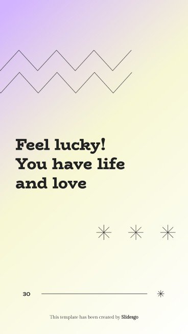 Let's Achieve Inner Peace! presentation template 