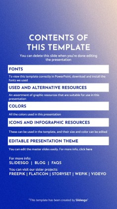 Time Management Square IG Posts presentation template 
