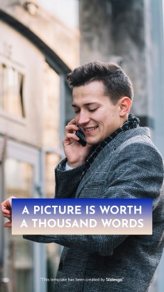 Time Management Square IG Posts presentation template 