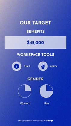Time Management Square IG Posts presentation template 