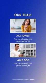 Time Management Square IG Posts presentation template 