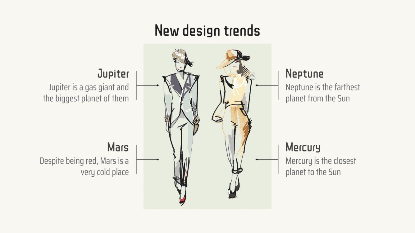 Industrial Fashion Design Company Profile Google Slides